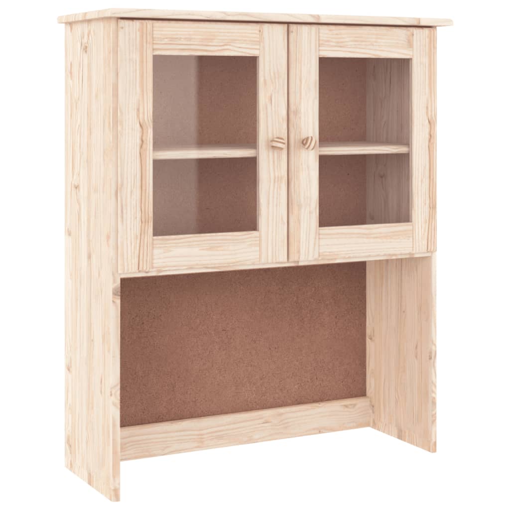 Chest of drawers ALTA, 77x35x165cm, solid pine wood