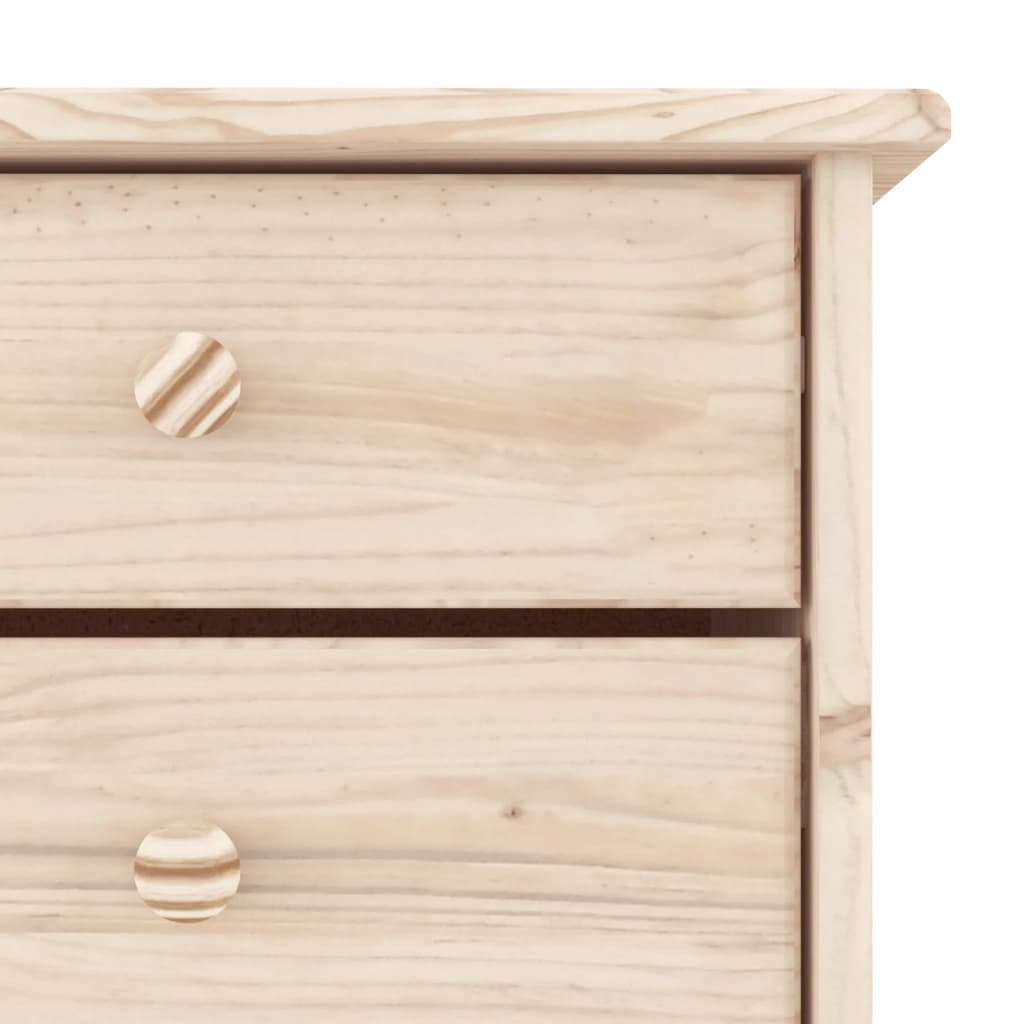 Shoe cabinet ALTA, 77x35x96cm, solid pine