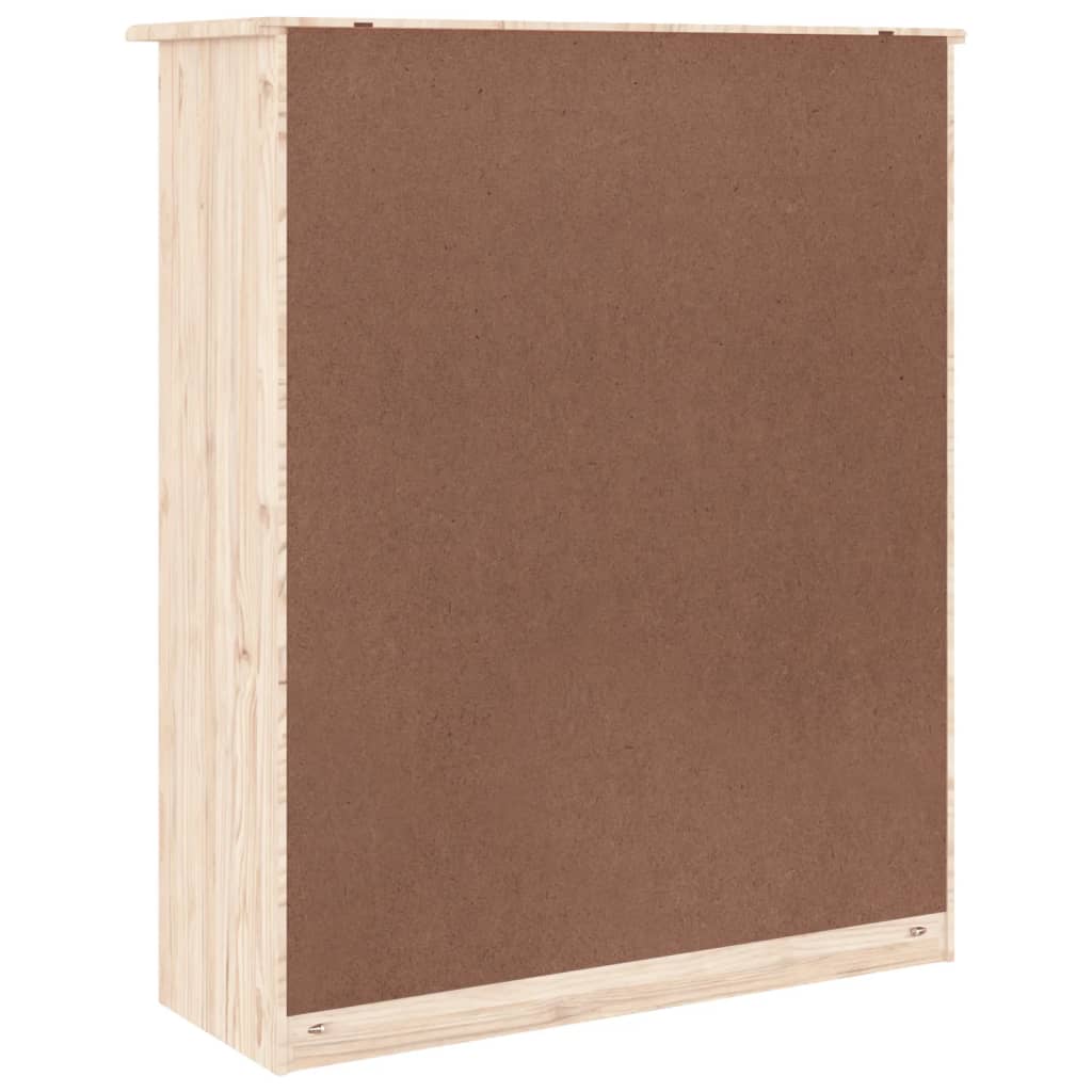 ALTA cabinet top, 77x30x92cm, solid pine wood