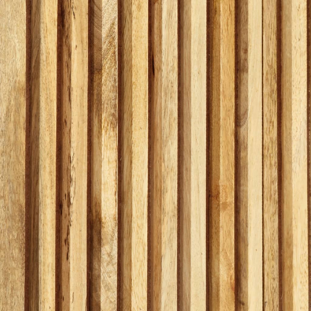 Sideboard with 2 doors, 55x35x70cm, solid mango wood