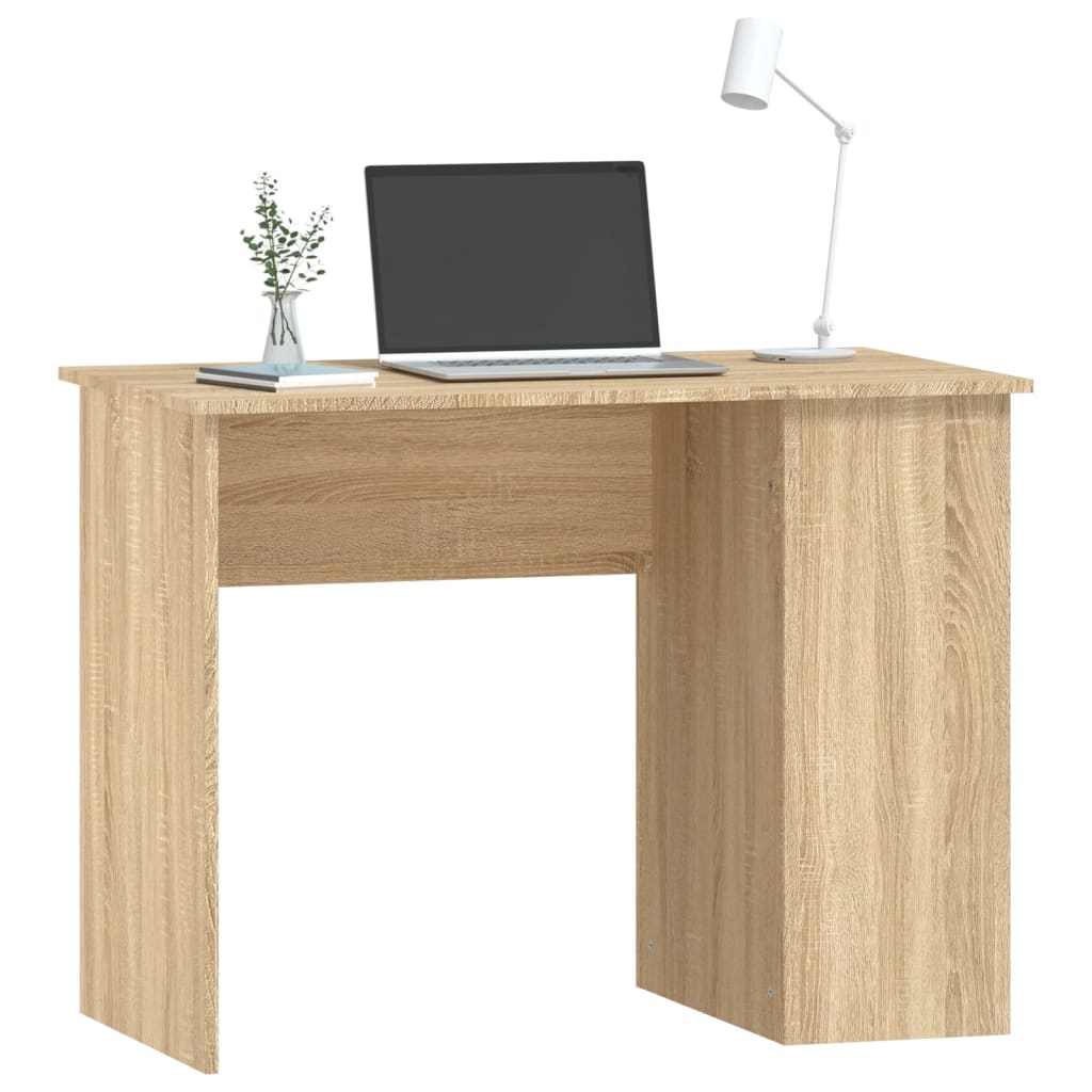 Desk, oak, 100x55x75cm, treated wood