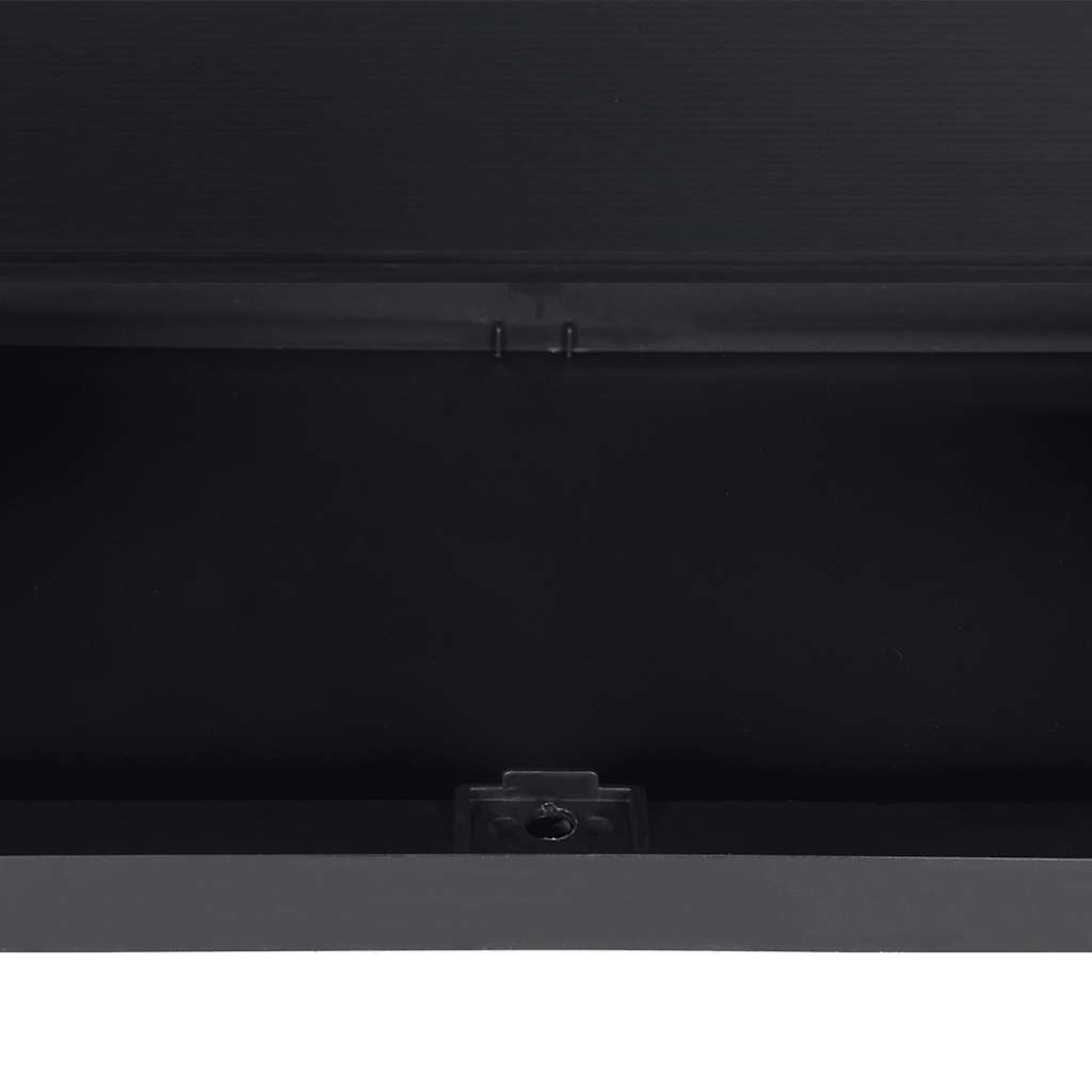 Lauko spintelė daiktams, juodos spalvos, 65x37x85cm, PP