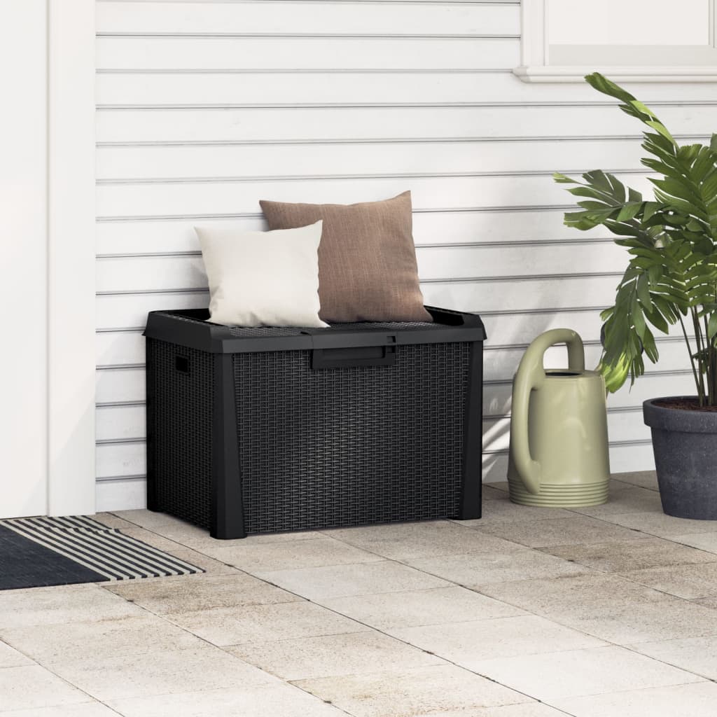 Sodo daiktadėžė SOPHIA, antracito spalvos, 125l