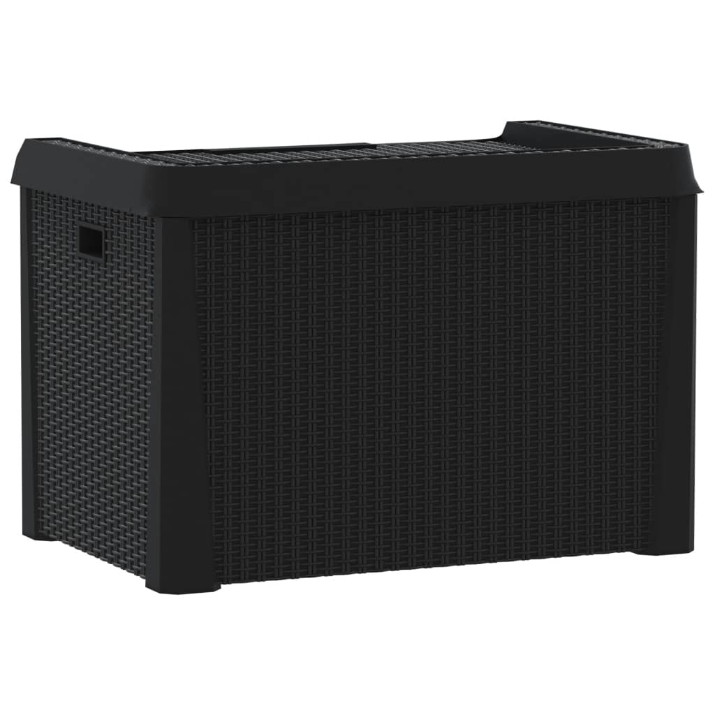 Sodo daiktadėžė SOPHIA, antracito spalvos, 125l