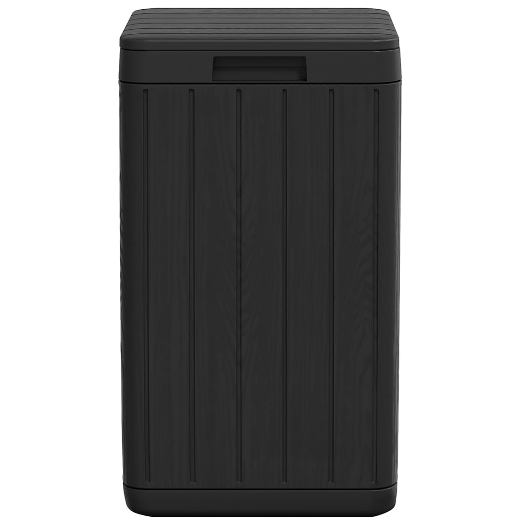 Outdoor bin, anthracite, 38x38x65cm, PP