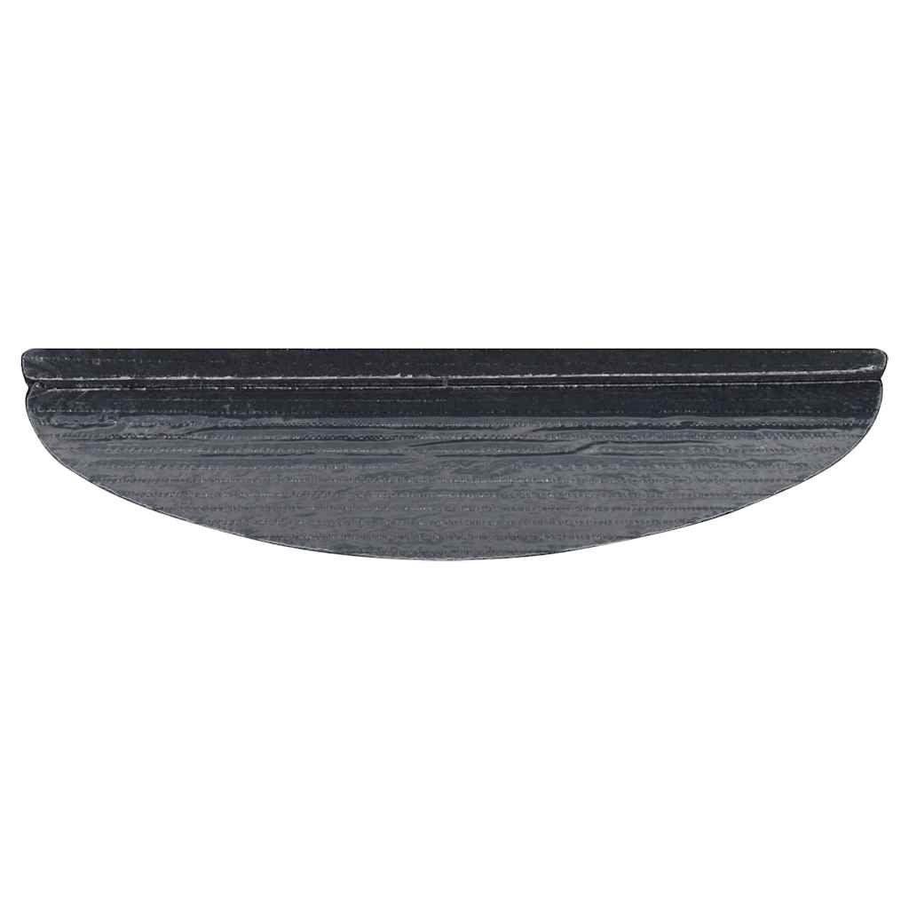 Lipnūs laiptų kilimėliai, 10vnt., pilkos spalvos, 56x17x3cm