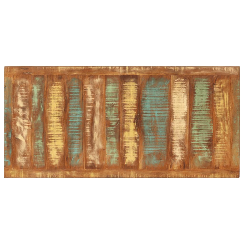 Dining table, 110x52x76cm, reclaimed solid wood