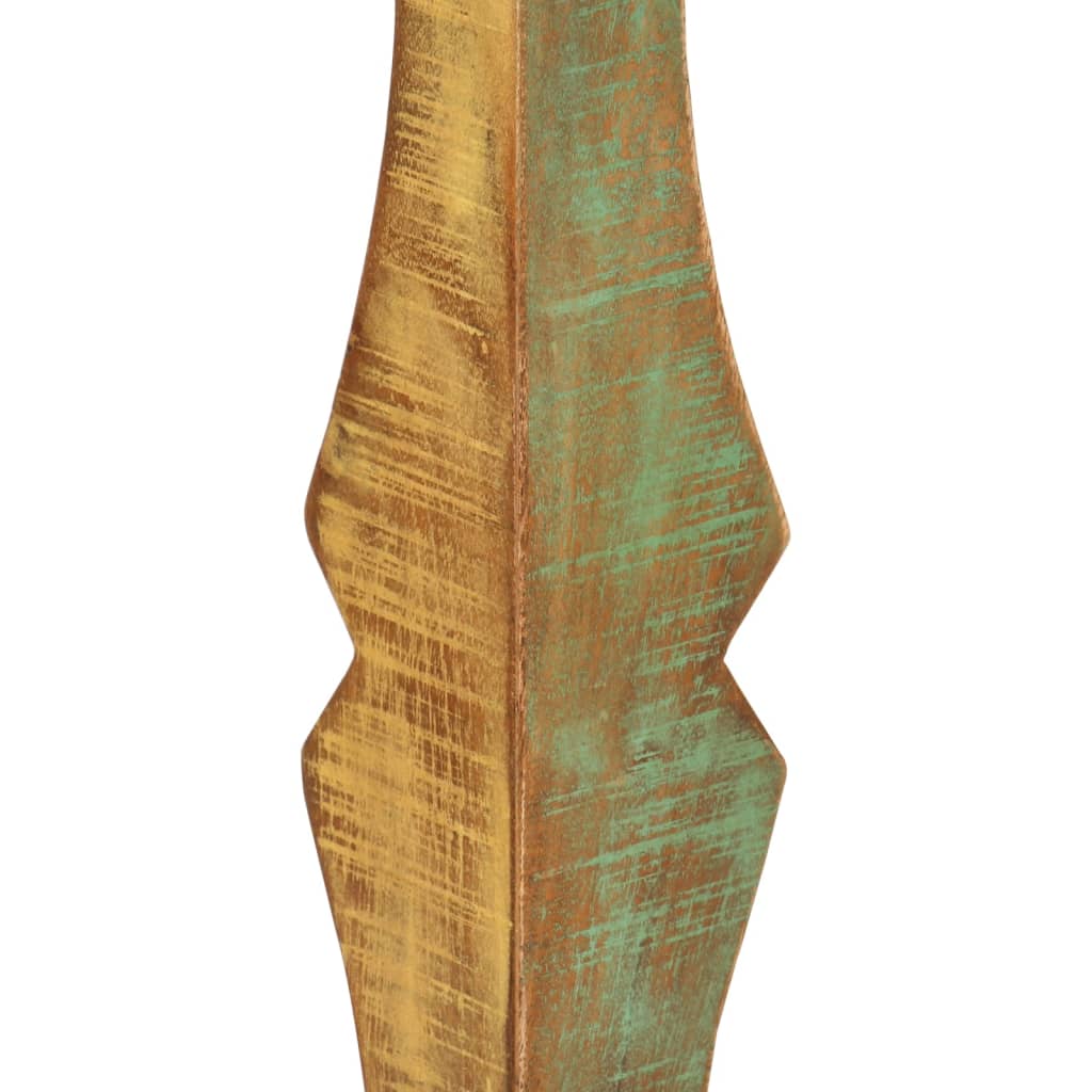 Dining table, 110x52x76cm, reclaimed solid wood