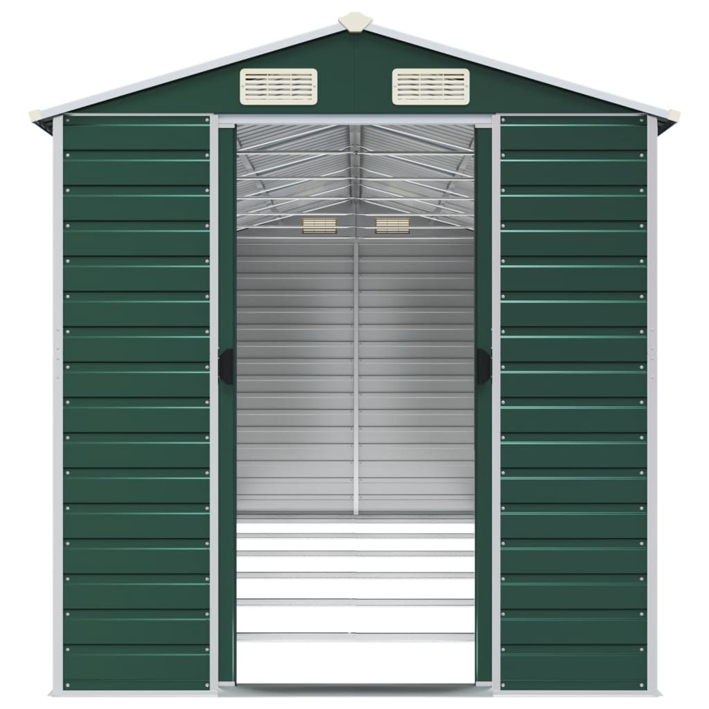 Shed CROMWELL, green, 191x555cm