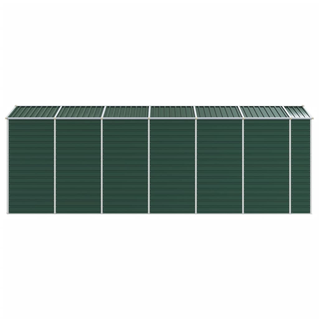 Shed CROMWELL, green, 191x555cm