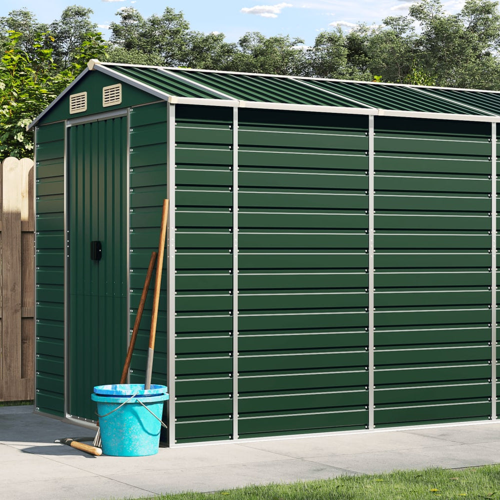 Shed CROMWELL, green, 191x895cm