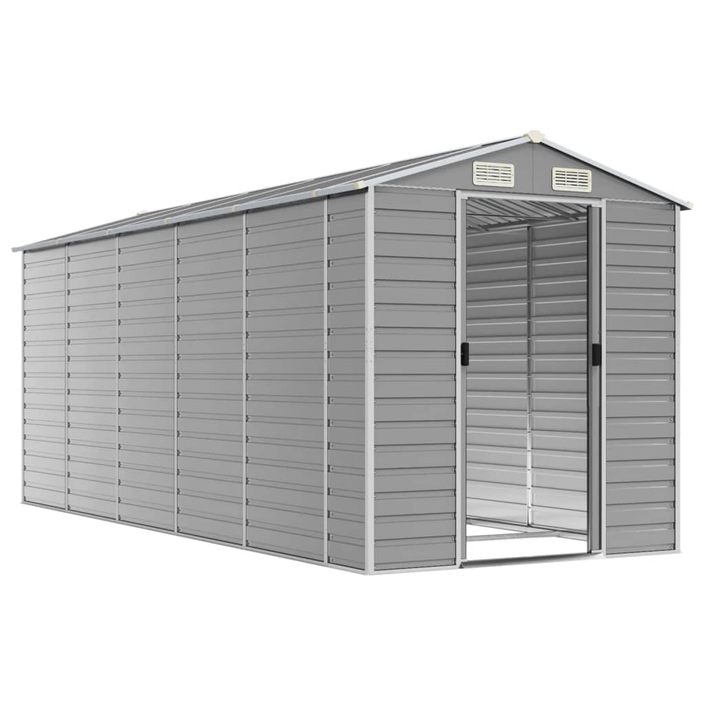 Shed CROMWELL, light grey, 191x470cm