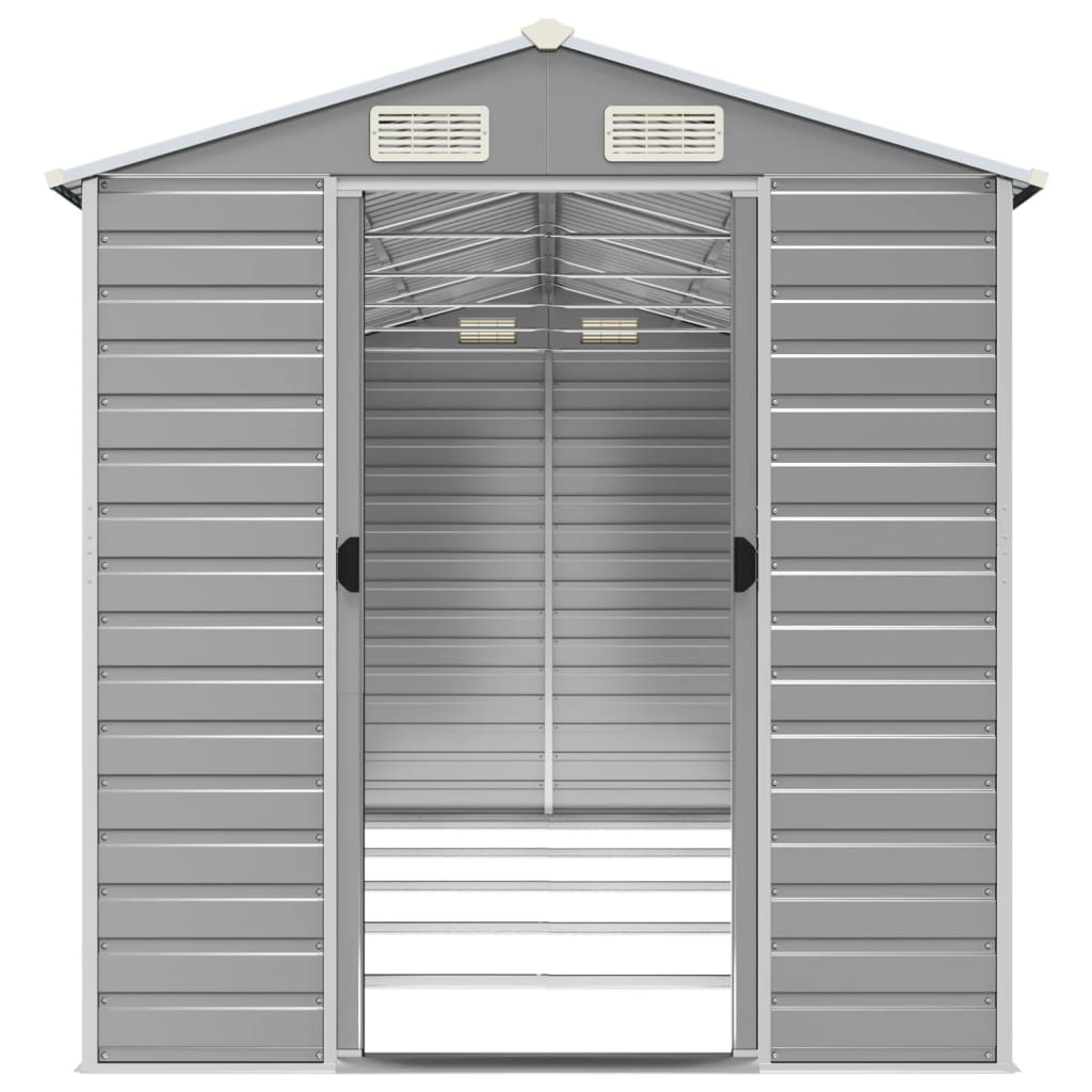 Shed CROMWELL, light grey, 191x470cm