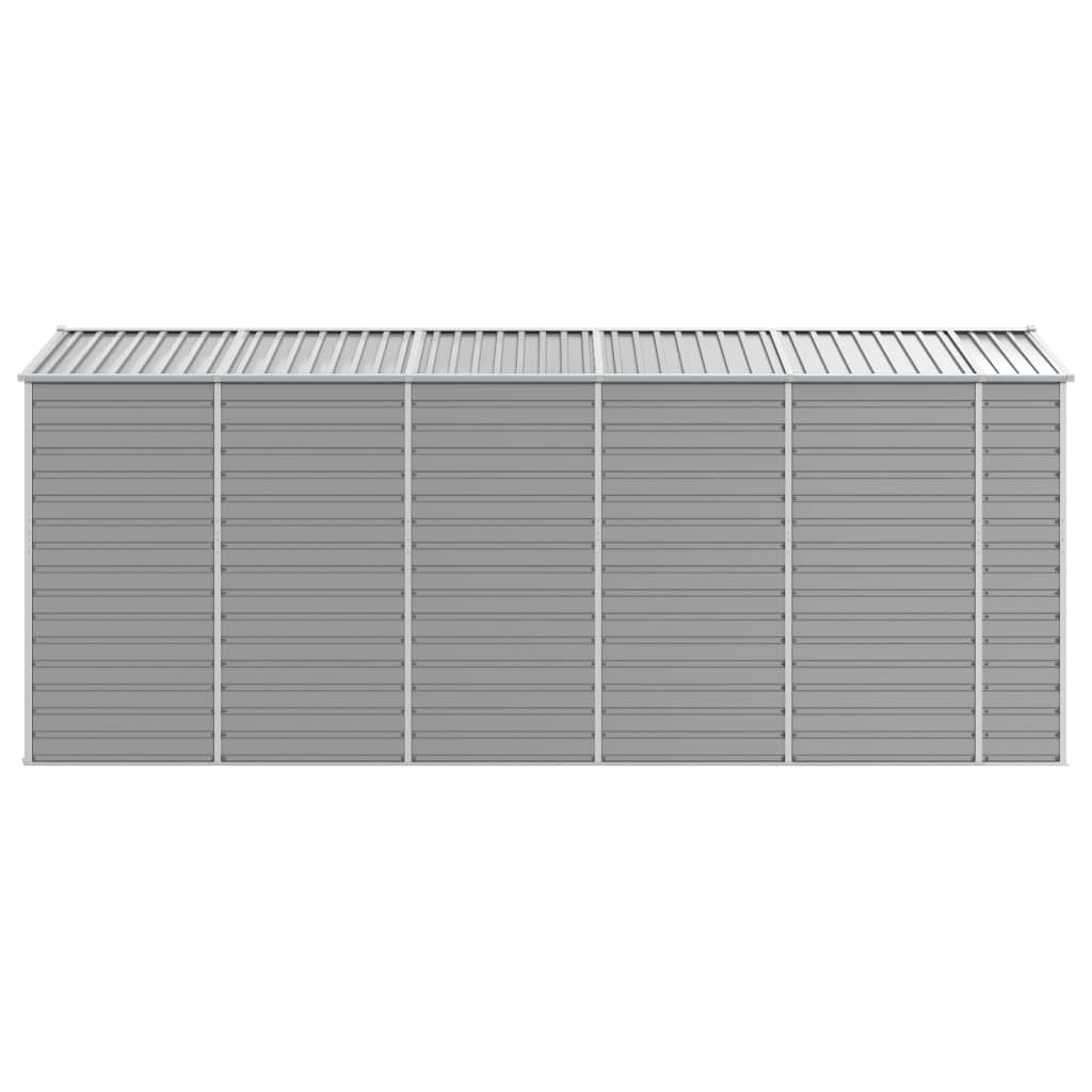 Shed CROMWELL, light grey, 191x470cm