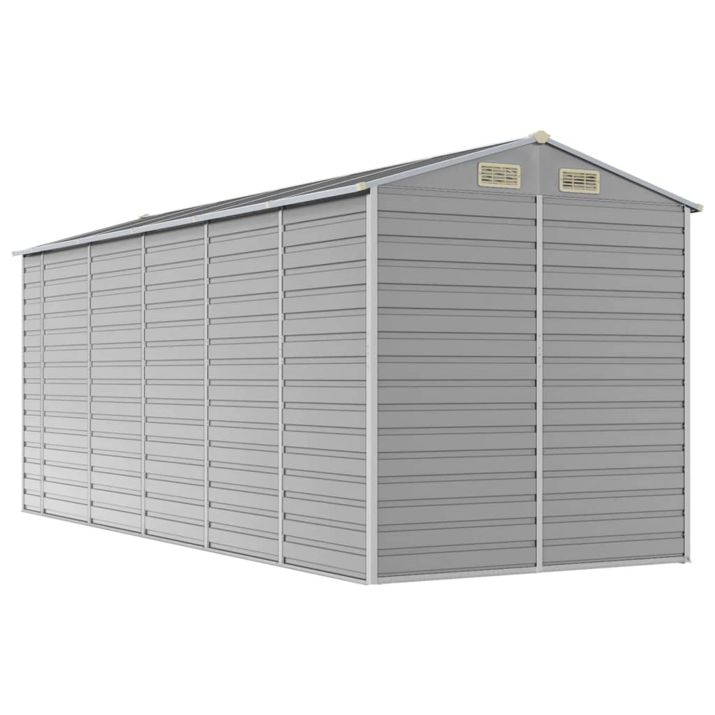 Shed CROMWELL, light grey, 191x470cm