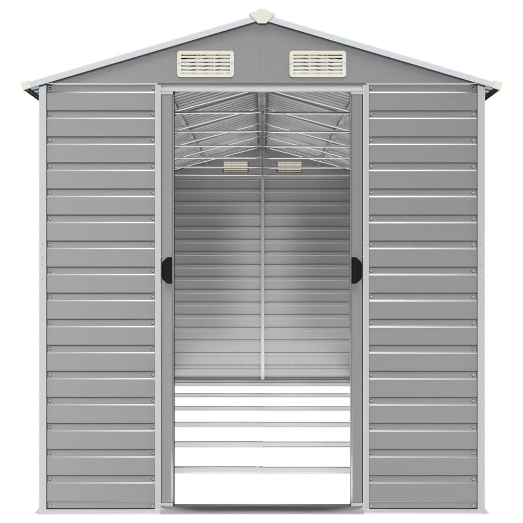 Shed CROMWELL, light grey, 191x555cm