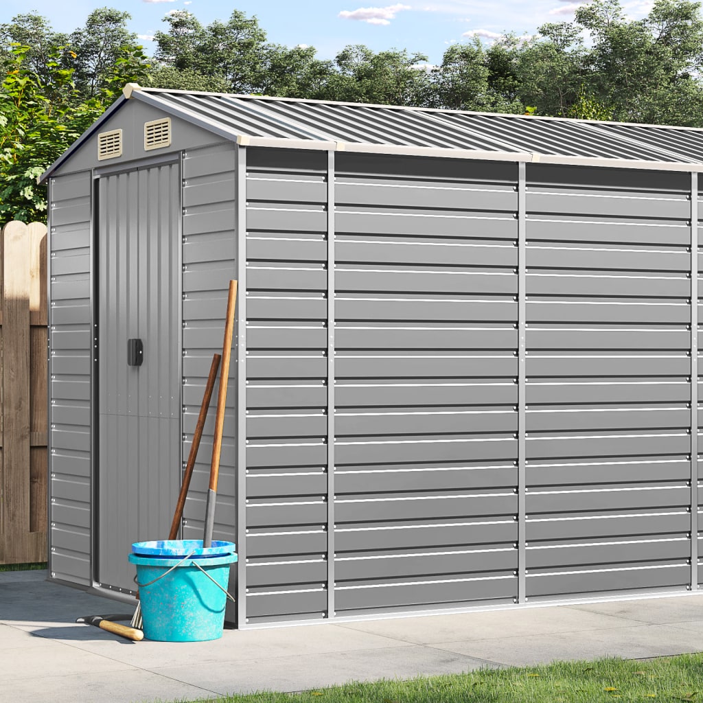 Shed CROMWELL, light grey, 191x725cm