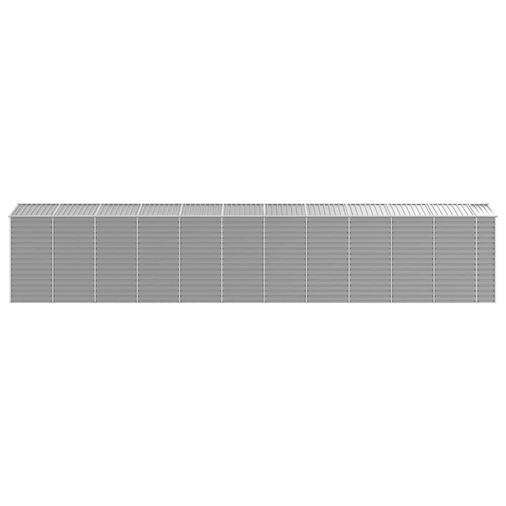 Shed CROMWELL, light grey, 191x980cm