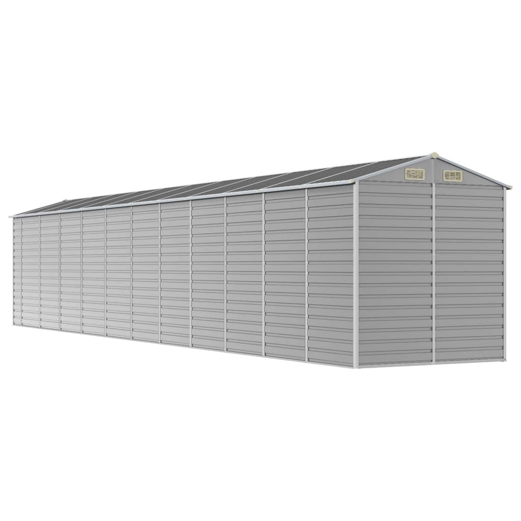 Shed CROMWELL, light grey, 191x980cm