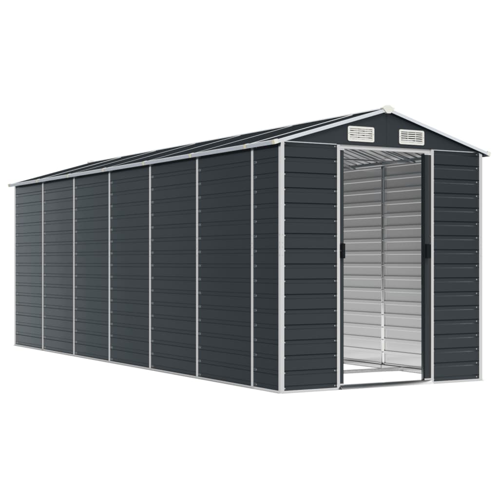Shed CROMWELL, anthracite, 191x555cm
