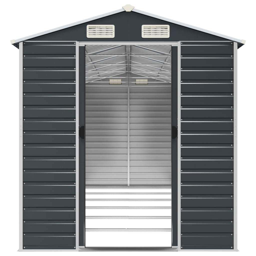 Shed CROMWELL, anthracite, 191x555cm