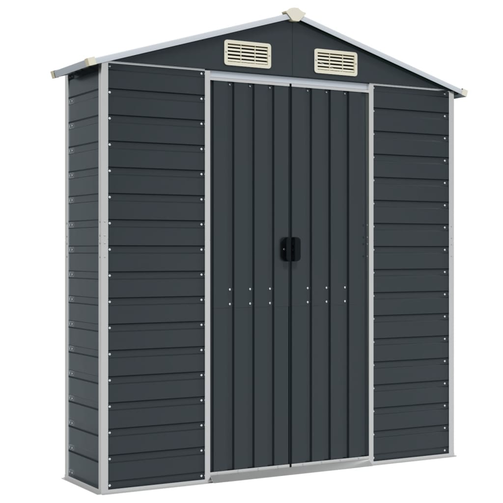 Shed CROMWELL, anthracite, 191x555cm
