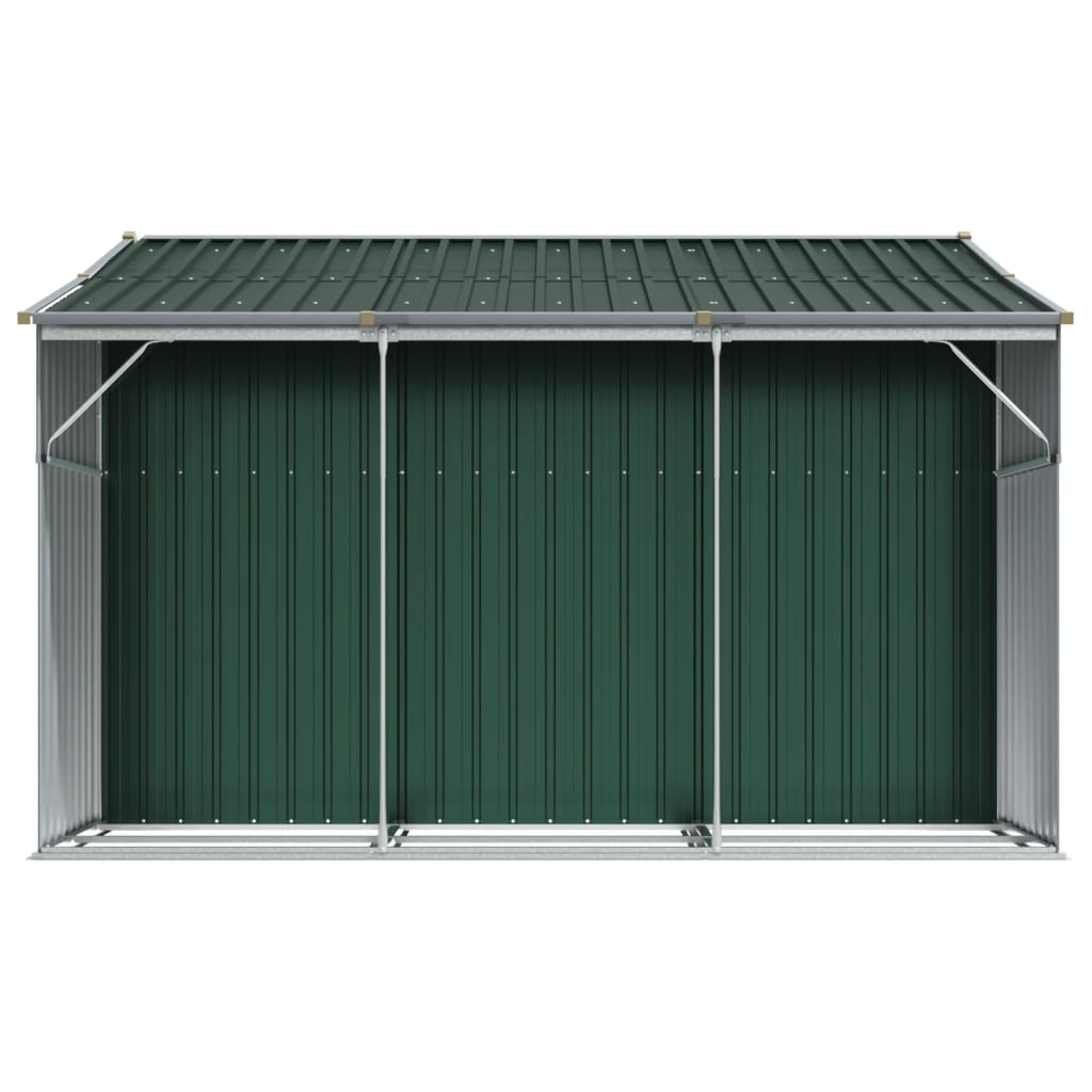 Shed CROMWELL, green, 277x279cm