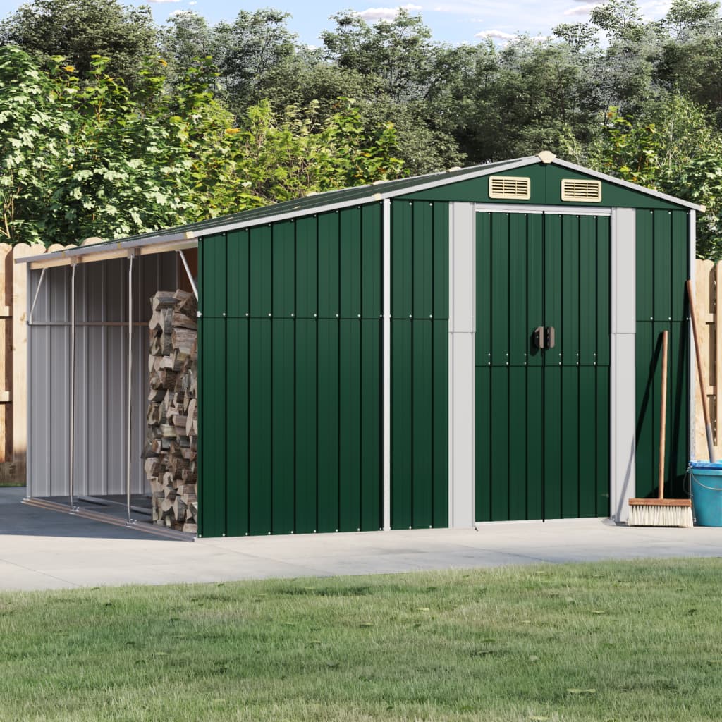 Shed CROMWELL, green, 277x279cm