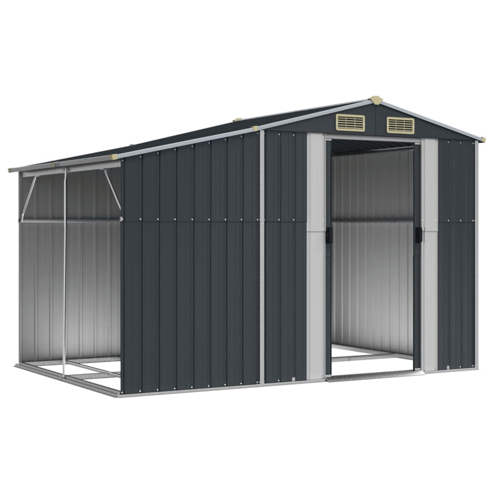 Shed CROMWELL, anthracite, 277x192.5cm