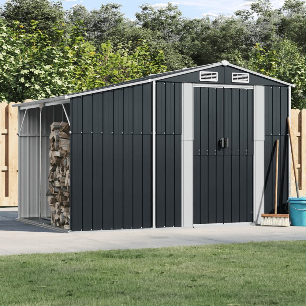 Shed CROMWELL, anthracite, 277x192.5cm