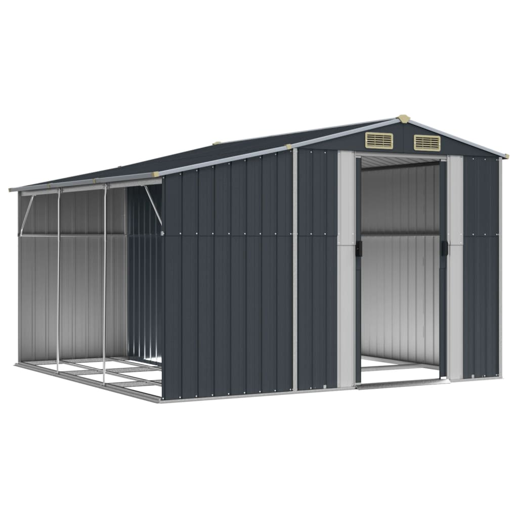 Shed CROMWELL, anthracite, 277x279cm