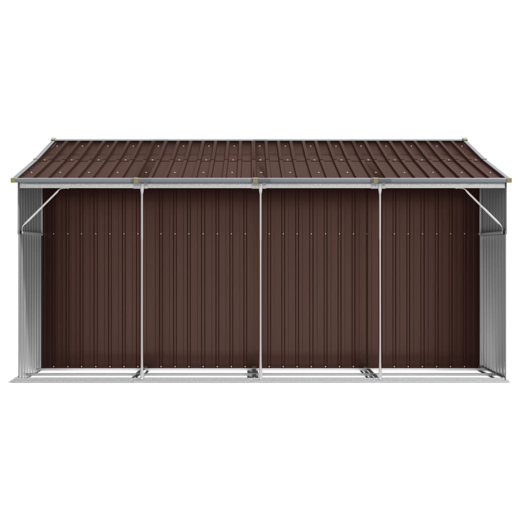 Shed CROMWELL, brown, 277x365.5cm