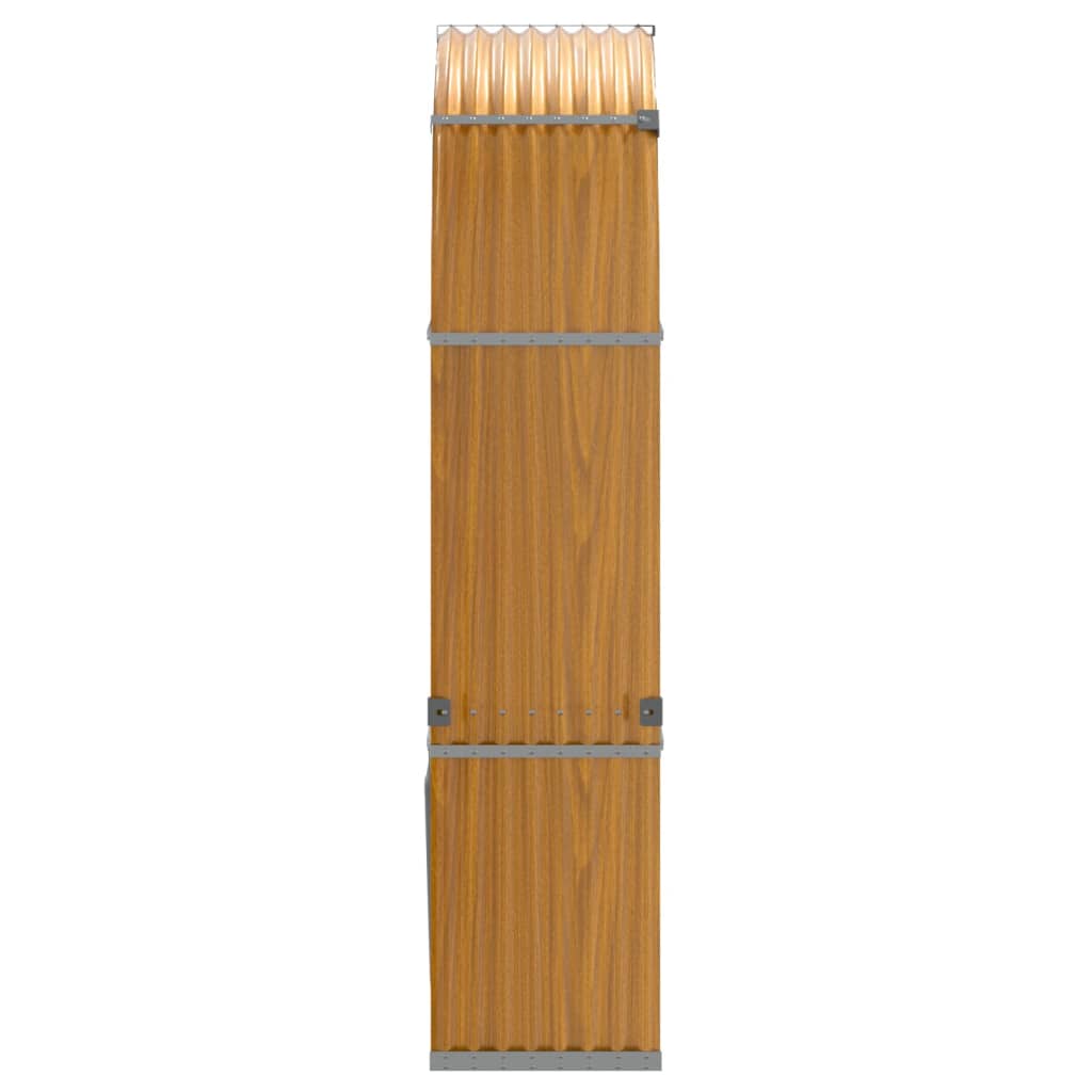 Malkų stovas, medžio išvaizda, 120x45x210cm, galvanizuotas plienas