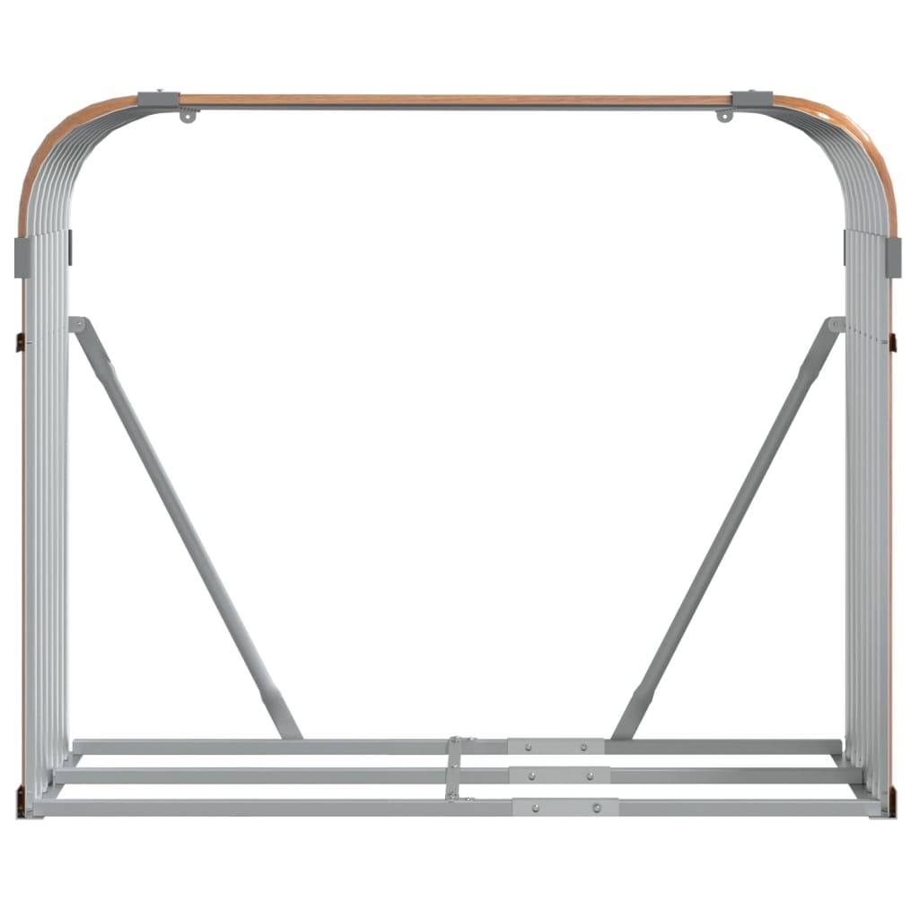 Malkų stovas, medžio išvaizda, 120x45x100cm, galvanizuotas plienas