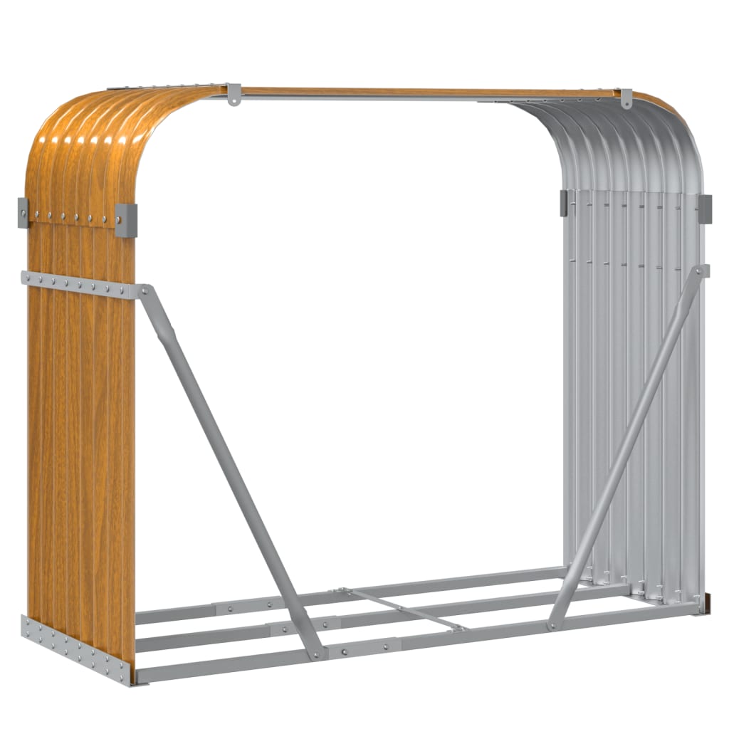 Malkų stovas, medžio išvaizda, 120x45x100cm, galvanizuotas plienas