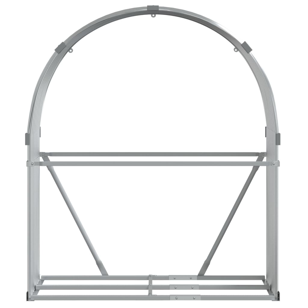 Malkų stovas, sidabrinis, 120x45x140 cm, galvanizuotas plienas