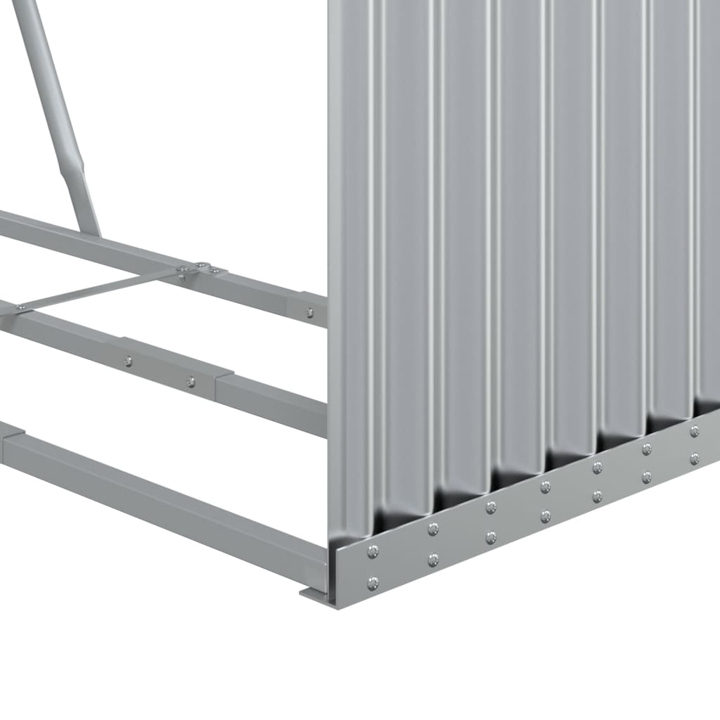 Malkų stovas, sidabrinis, 120x45x140 cm, galvanizuotas plienas