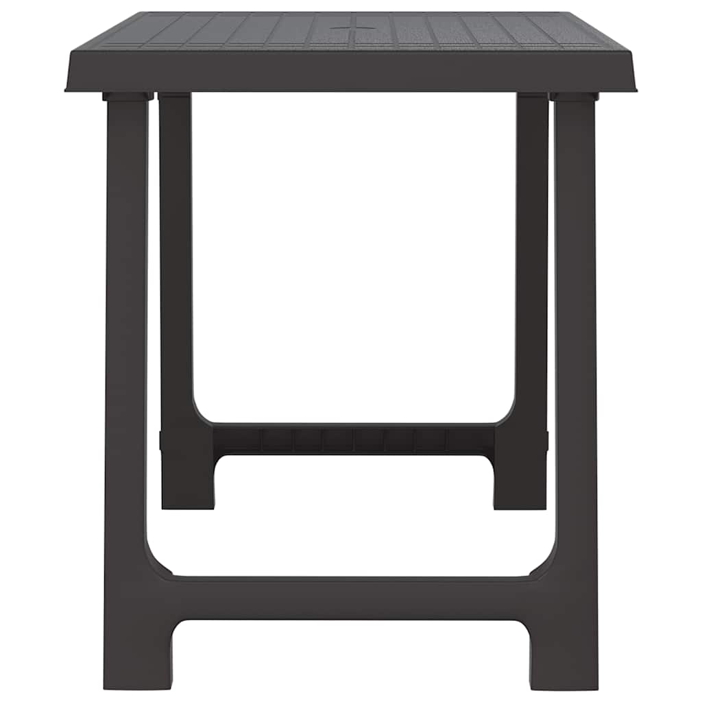 Stovyklavimo stalas, antracito, 79x56x64cm, PP