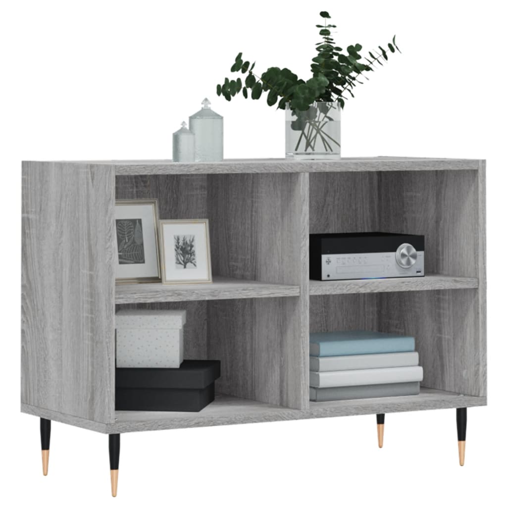 TV cabinet, grey oak, 69.5x30x50cm, wood