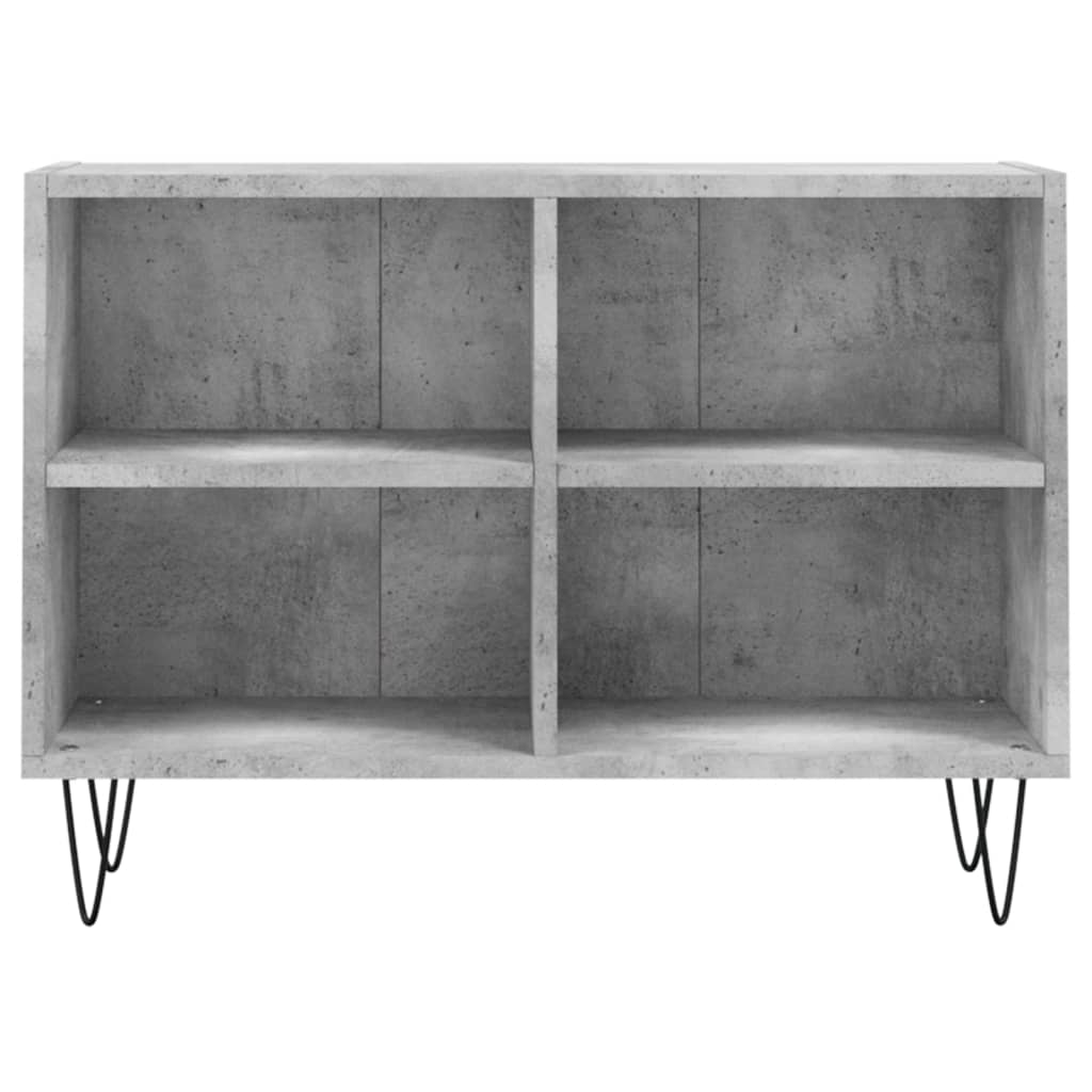 TV cabinet, concrete gray, 69.5x30x50cm, wood