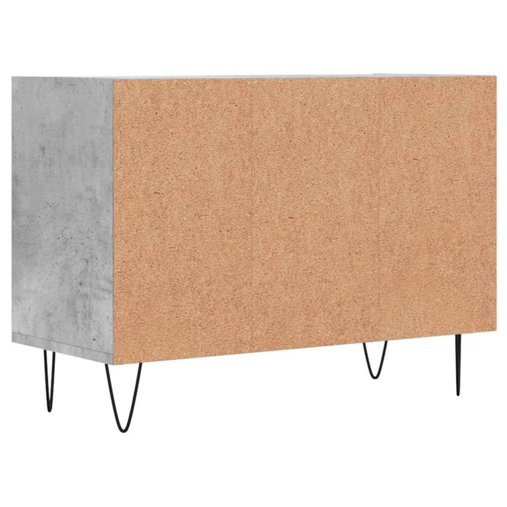 TV cabinet, concrete gray, 69.5x30x50cm, wood