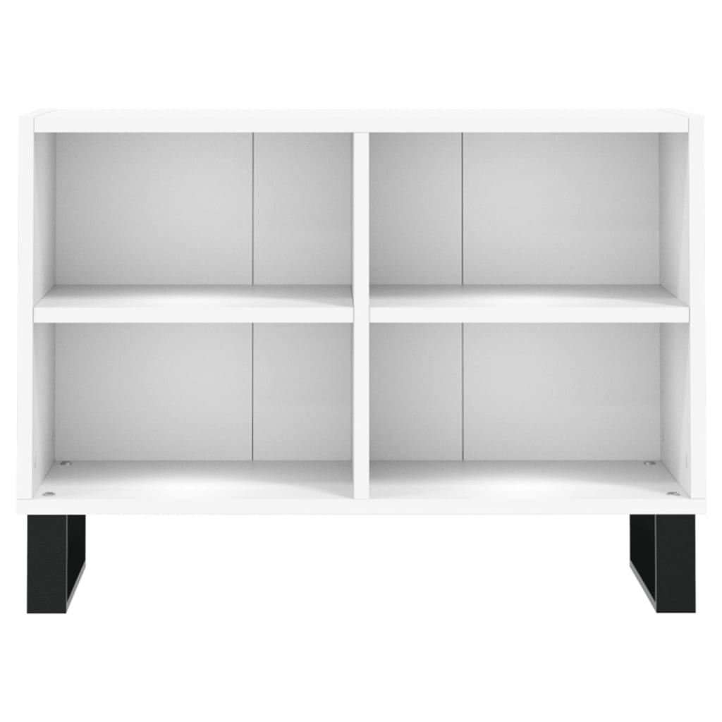 TV cabinet, white, 69.5x30x50cm, engineered wood