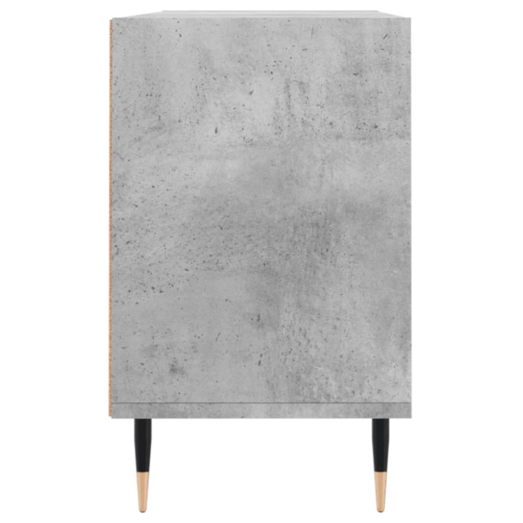 Televizora skapītis, betona pelēks, 103,5x30x50cm, koks