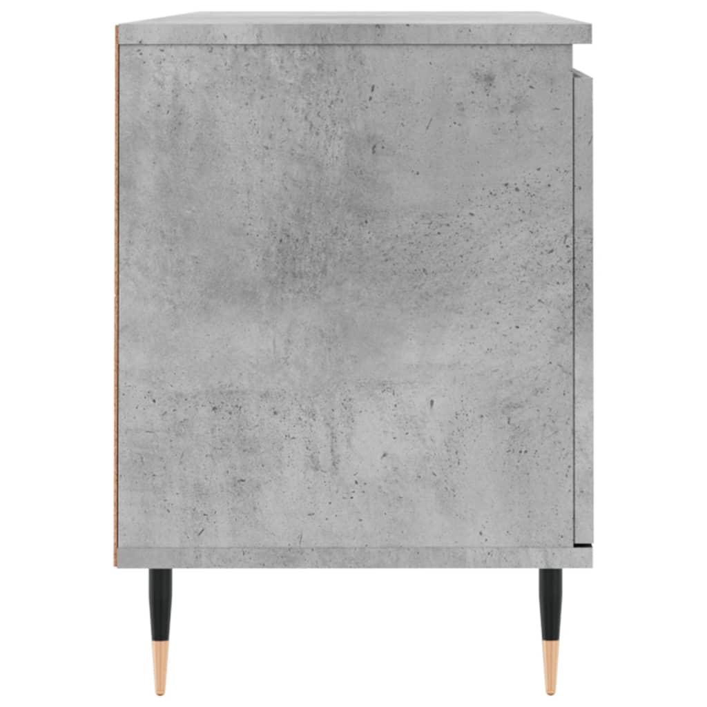 TV unit, concrete grey, 104x35x50cm, wood