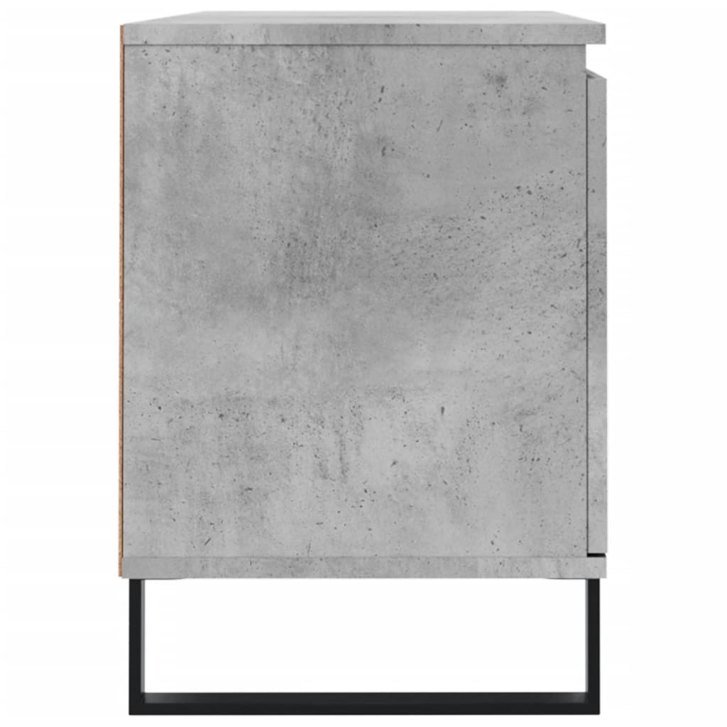 TV unit, concrete grey, 104x35x50cm, wood