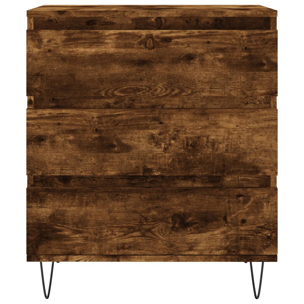 Sideboard, smoky oak, 60x35x70cm, engineered wood