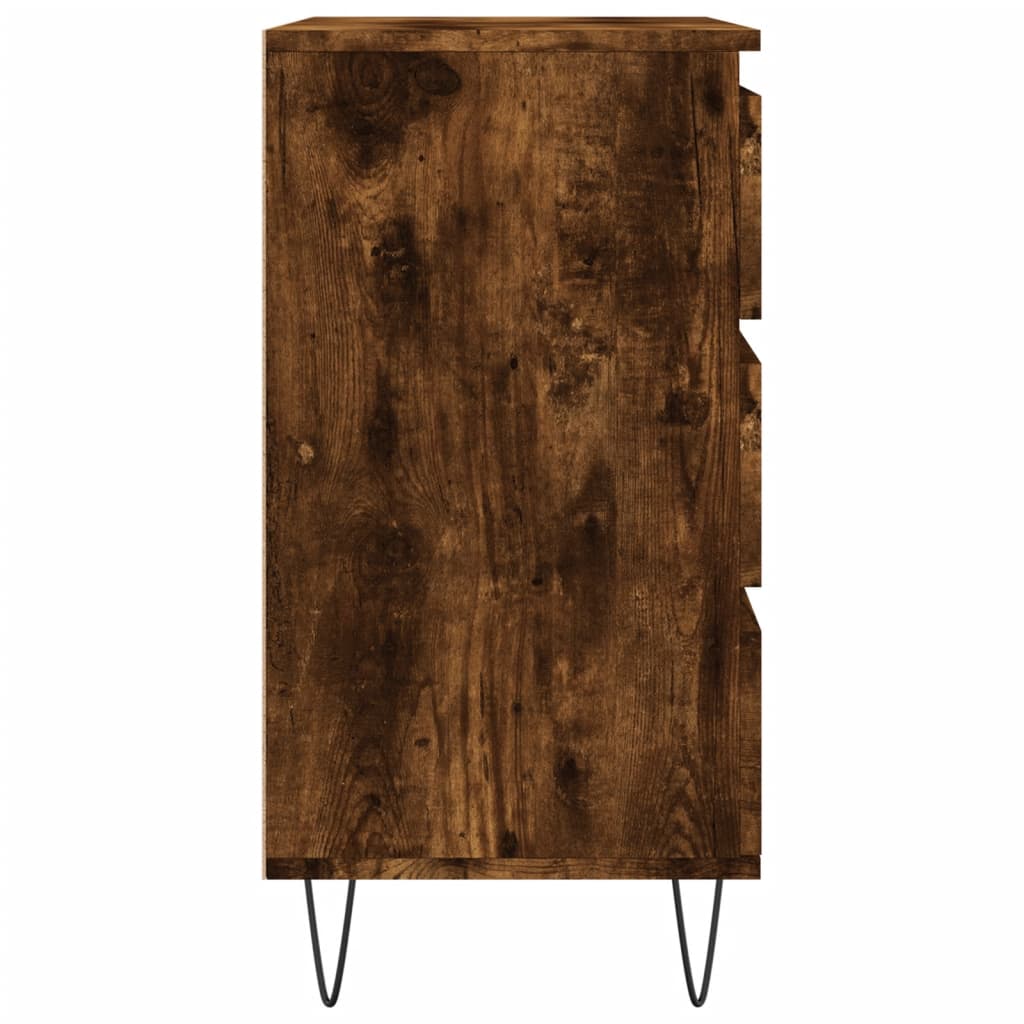 Sideboard, smoky oak, 60x35x70cm, engineered wood