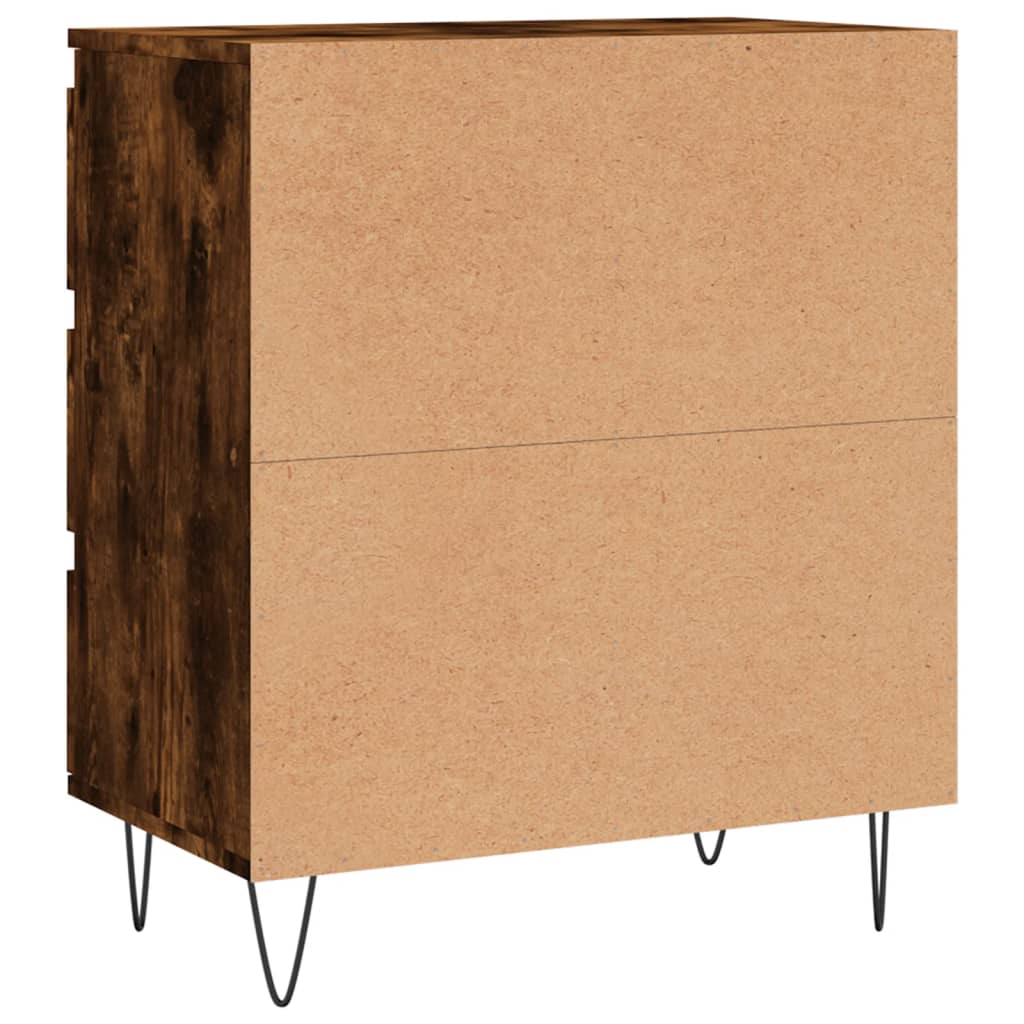 Sideboard, smoky oak, 60x35x70cm, engineered wood