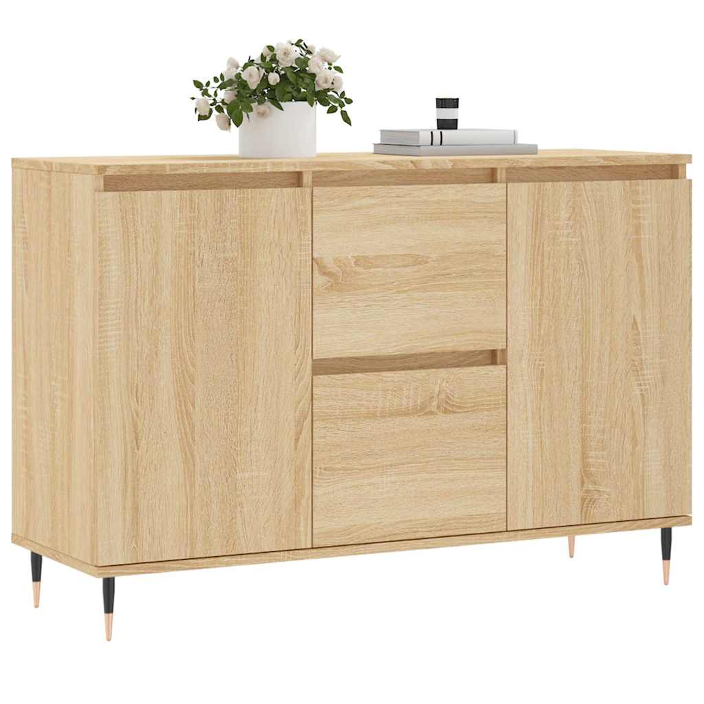 Sideboard, Sonoma oak, 104x35x70cm, engineered wood