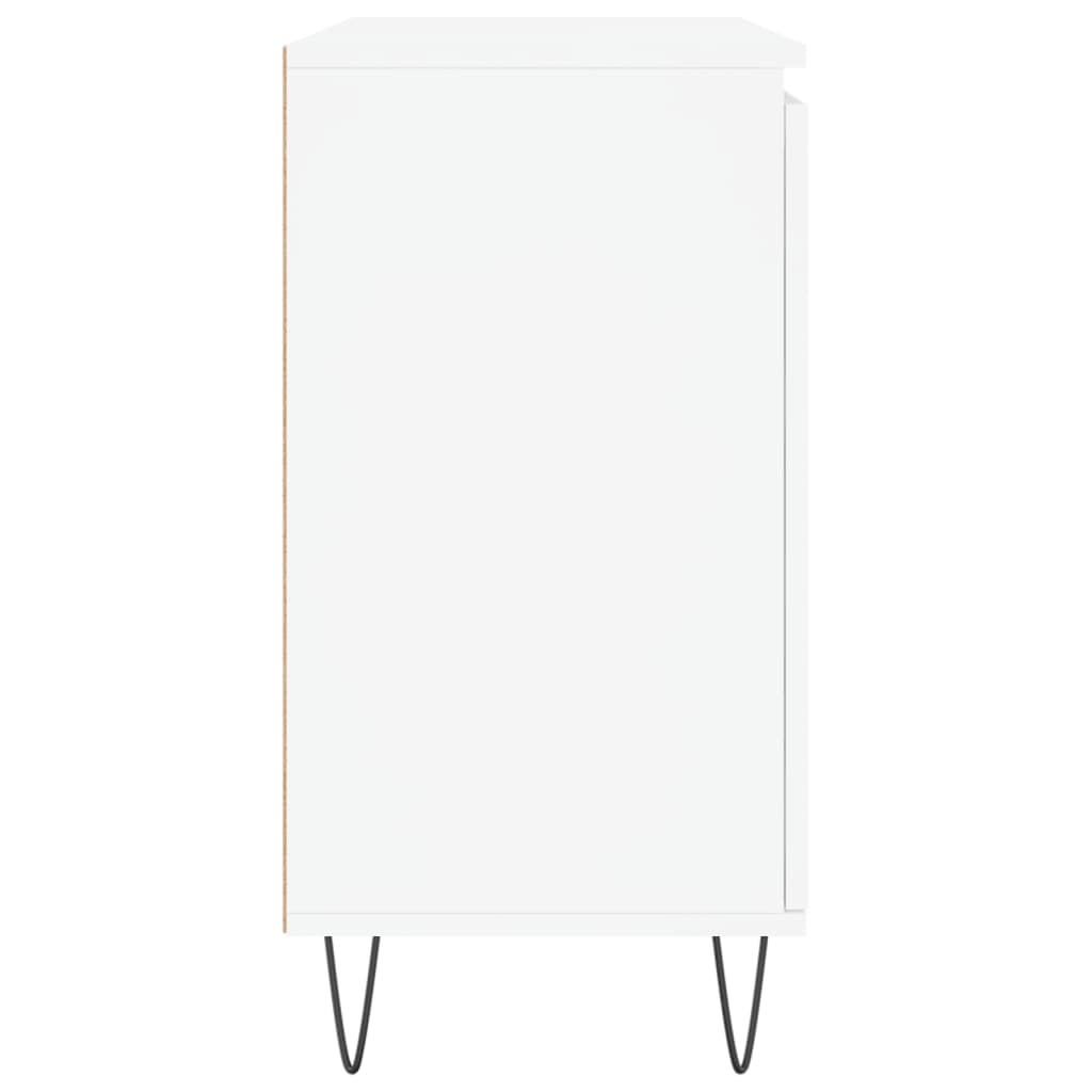 Sideboard, white, 104x35x70cm, engineered wood